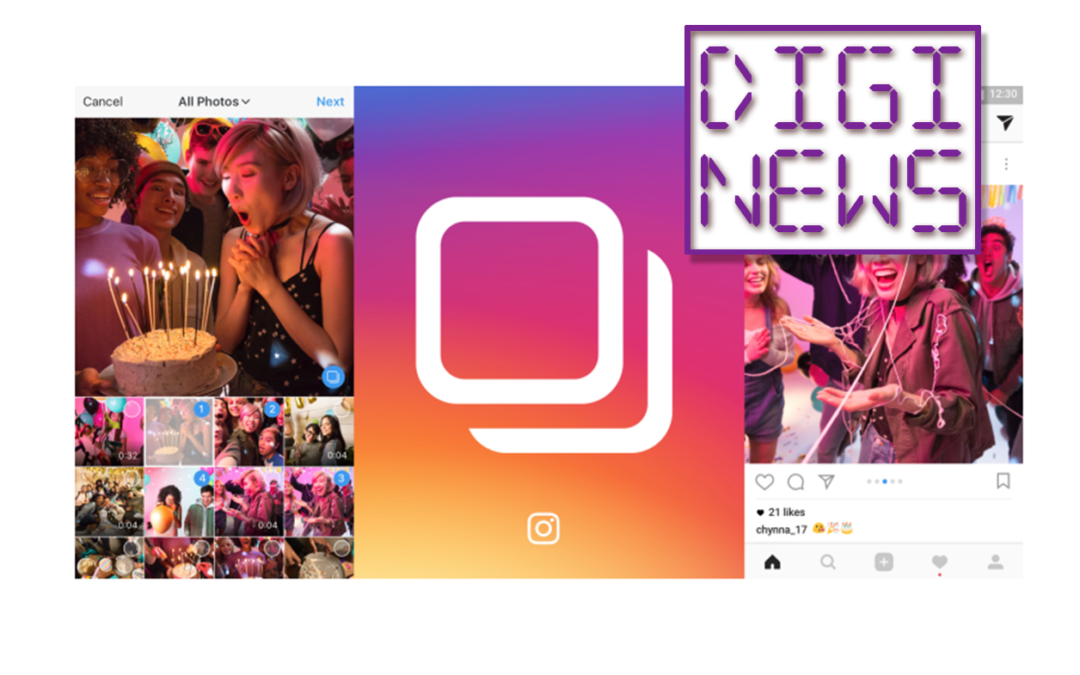 Instagram umožnil publikovanie až 10 obrázkov alebo videí