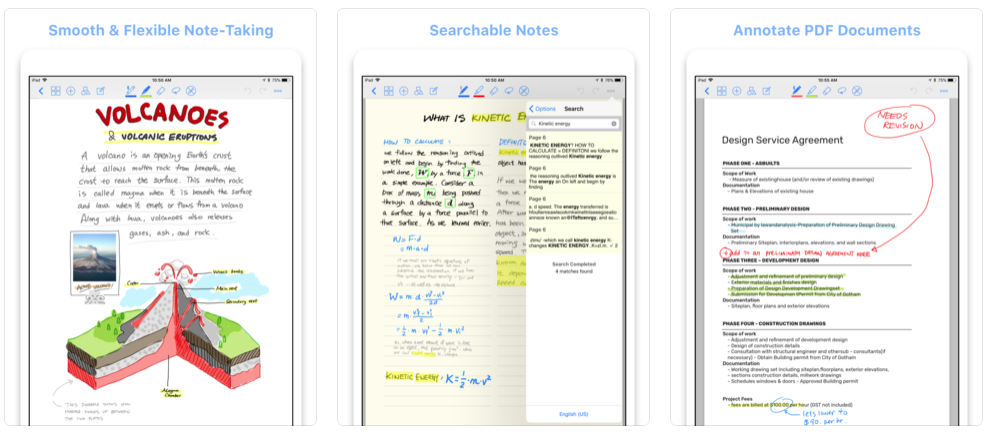 printing notes from onenote apple pencil